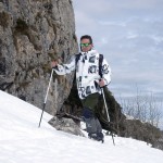 raquetas de nieve en picos de europa