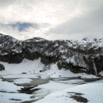 raquetas de nieve en picos de europa