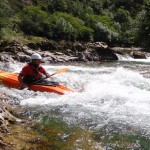 canoaraft en el sella, asturias