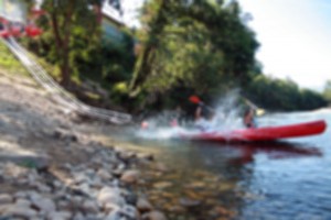 descenso del sella en canoa