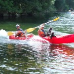 descenso del sella en canoa, asturias