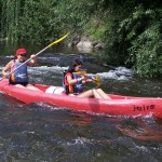 descenso del sella en canoa, asturias