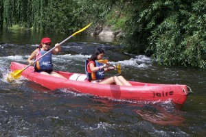 descenso del sella en canoa, asturias