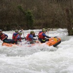 rafting asturias en el rio sella