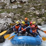 rafting asturias en el rio sella