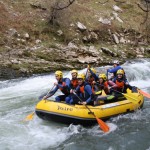 rafting asturias en el rio sella