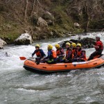 rafting asturias en el rio sella