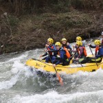 rafting asturias en el rio sella