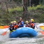 rafting asturias en el rio sella