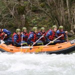 rafting asturias en el rio sella