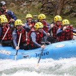 rafting asturias en el rio sella