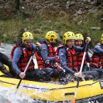 rafting asturias en el rio sella