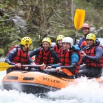 rafting asturias en el rio sella