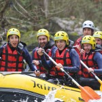 rafting asturias en el rio sella