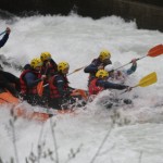 rafting asturias en el rio sella