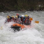 rafting asturias en el rio sella