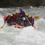 rafting asturias en el rio sella