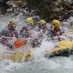 rafting asturias en el rio sella