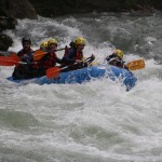 rafting asturias en el rio sella