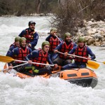 rafting asturias en el rio sella
