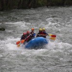 rafting asturias en el rio sella