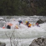 rafting asturias en el rio sella