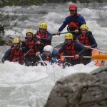 rafting asturias en el rio sella