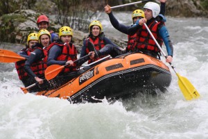 rafting asturias en el rio sella