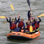 rafting asturias en el rio sella