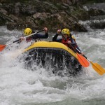 rafting asturias en el rio sella