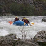 rafting asturias en el rio sella