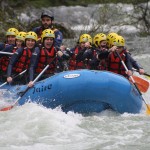 rafting asturias en el rio sella