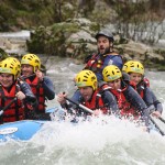 rafting asturias en el rio sella