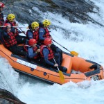 rafting asturias en el rio sella