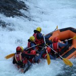 rafting asturias en el rio sella