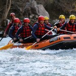 rafting asturias en el rio sella