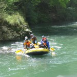 rafting asturias en el rio sella