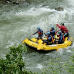 rafting asturias en el rio sella