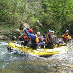 rafting asturias en el rio sella