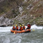 rafting asturias en el rio sella