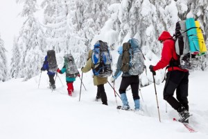 rutas con raqeutas de nieve en asturias