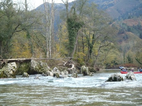 rio sella, la presa